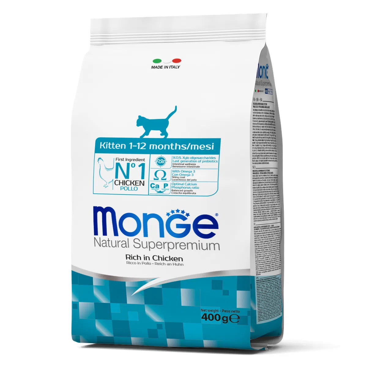 Monge Natural Superpremium Kitten Pollo 400gr Monge Natural Superpremium Kitten Pollo 400gr